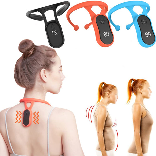 PostureVibe™ – Corrector Inteligente de Postura con Vibración Antidolor Ergonómico